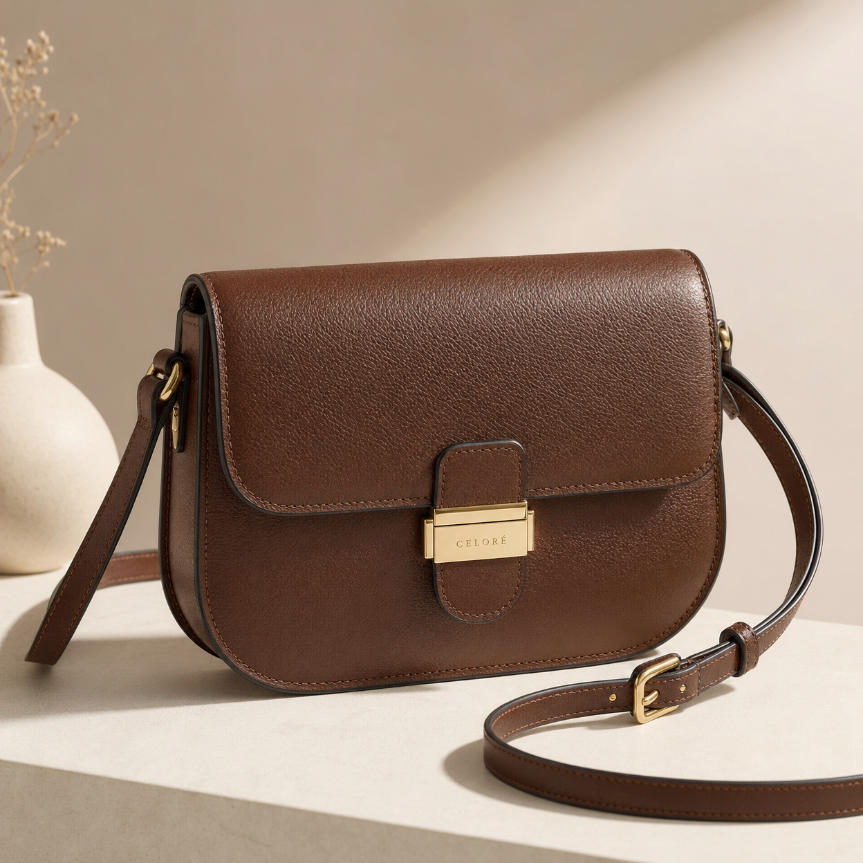 Leather Crossbody Bag