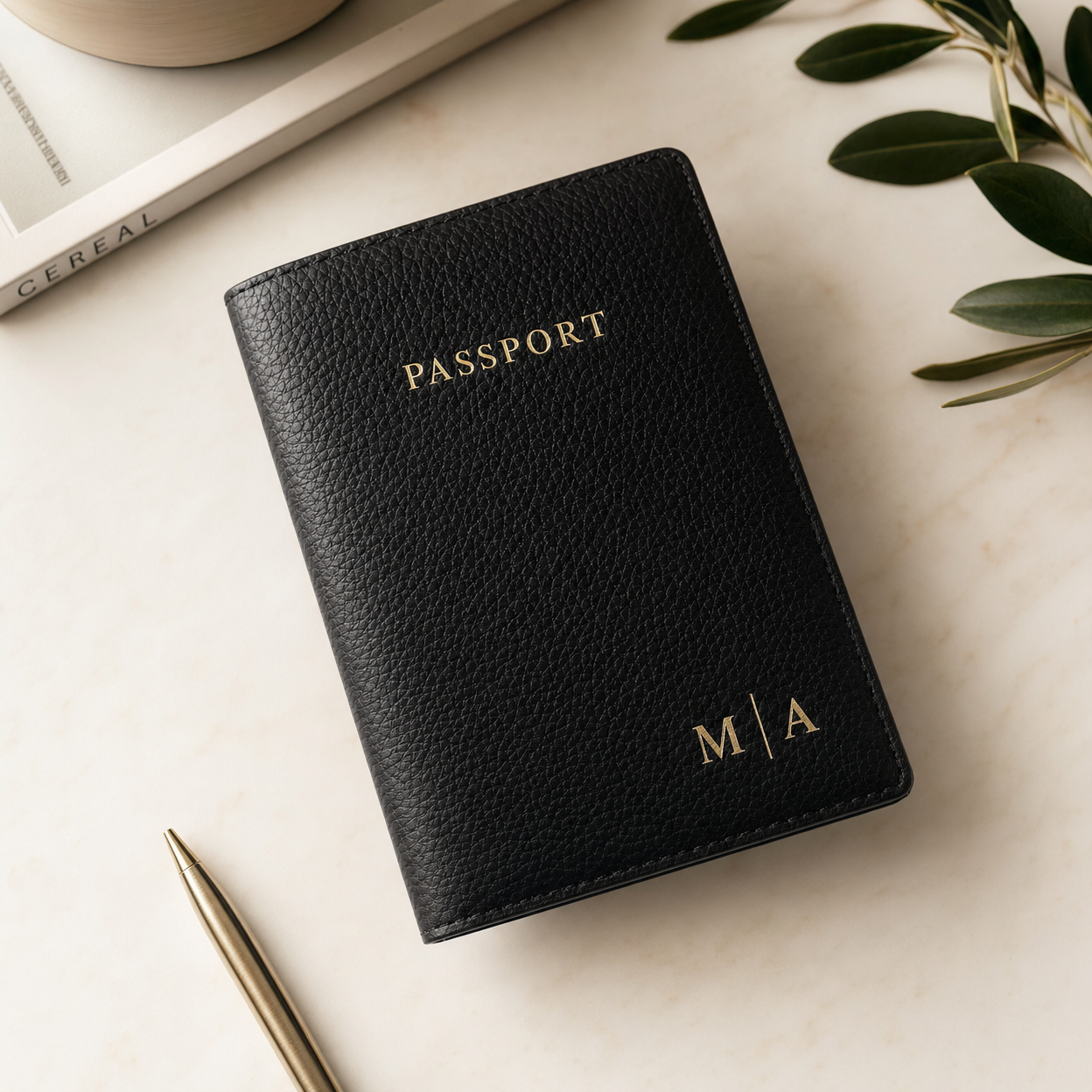 Monogram Passport Holder