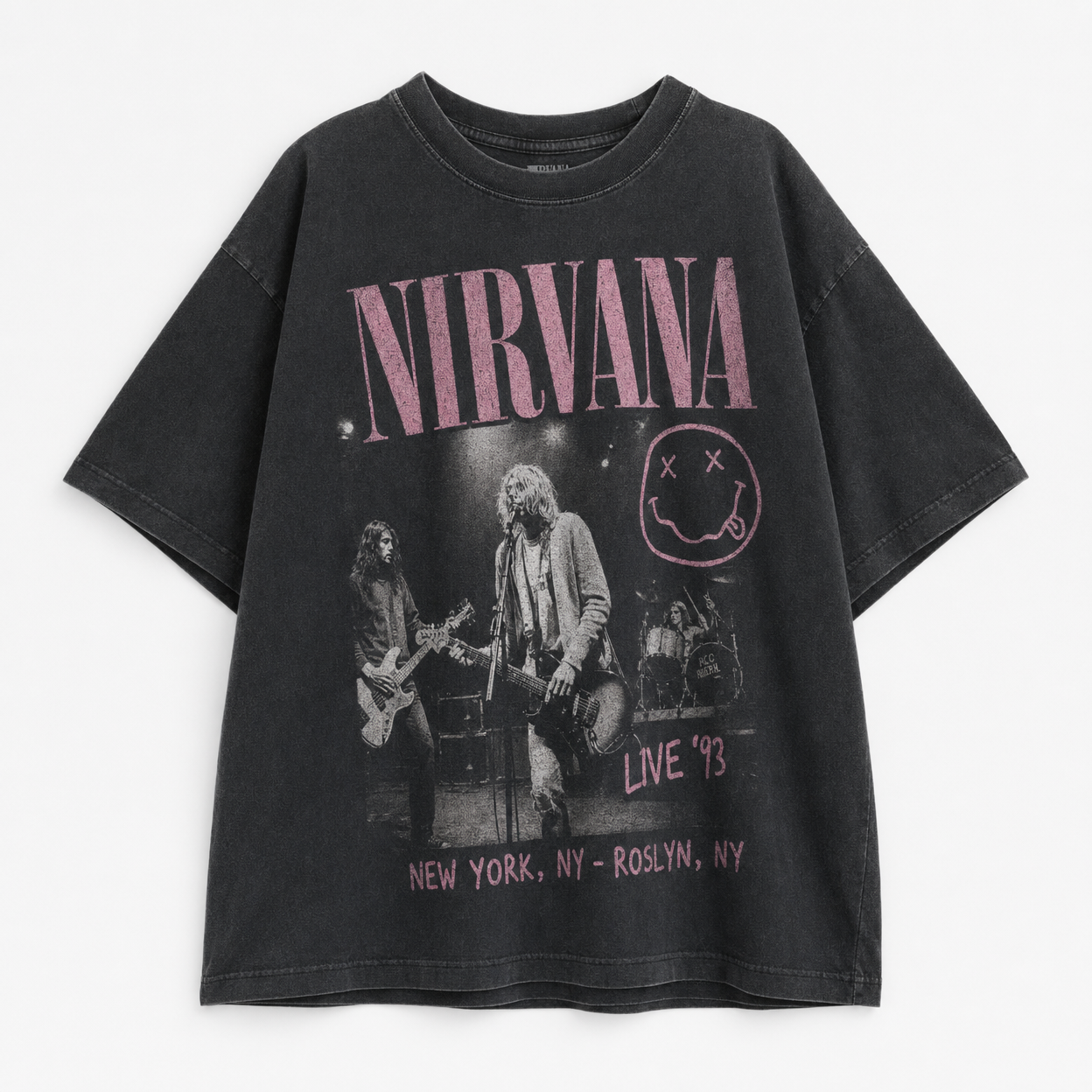 Oversized Band Graphic Tee