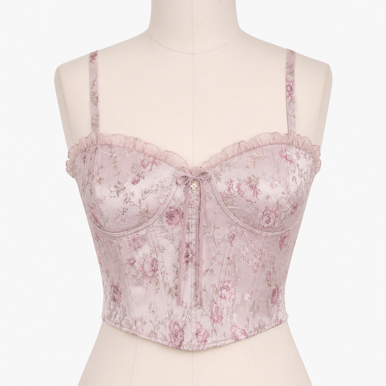 Corset Style Bustier Top