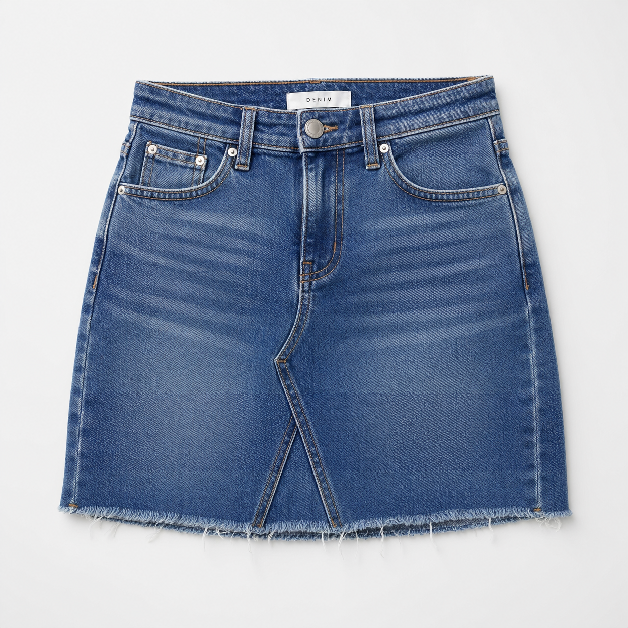 Denim Mini Skirt