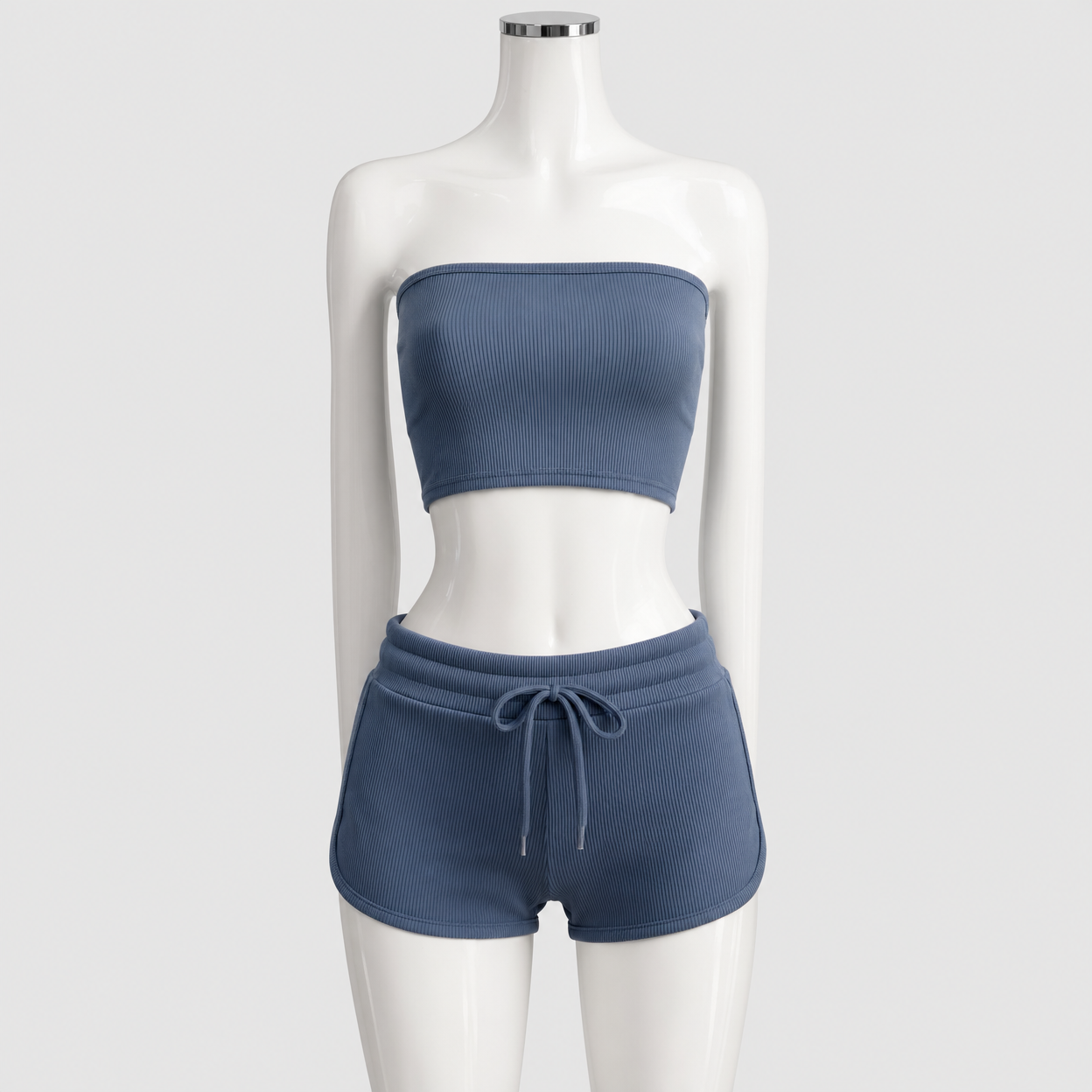 Tube Top & Shorts Set