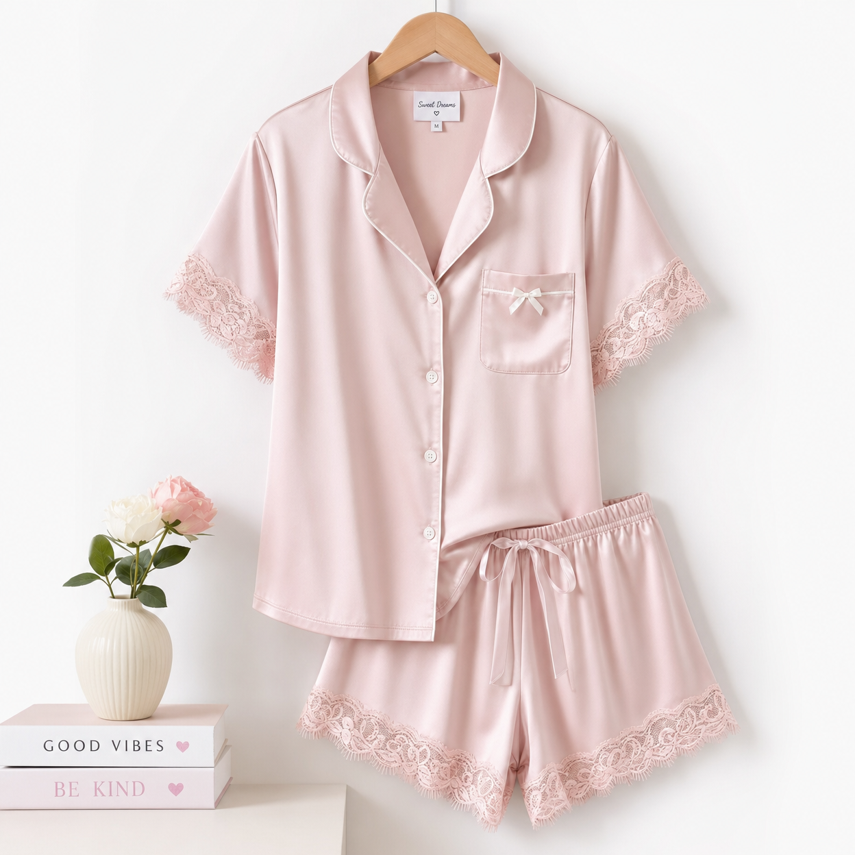 Satin Pajama Set