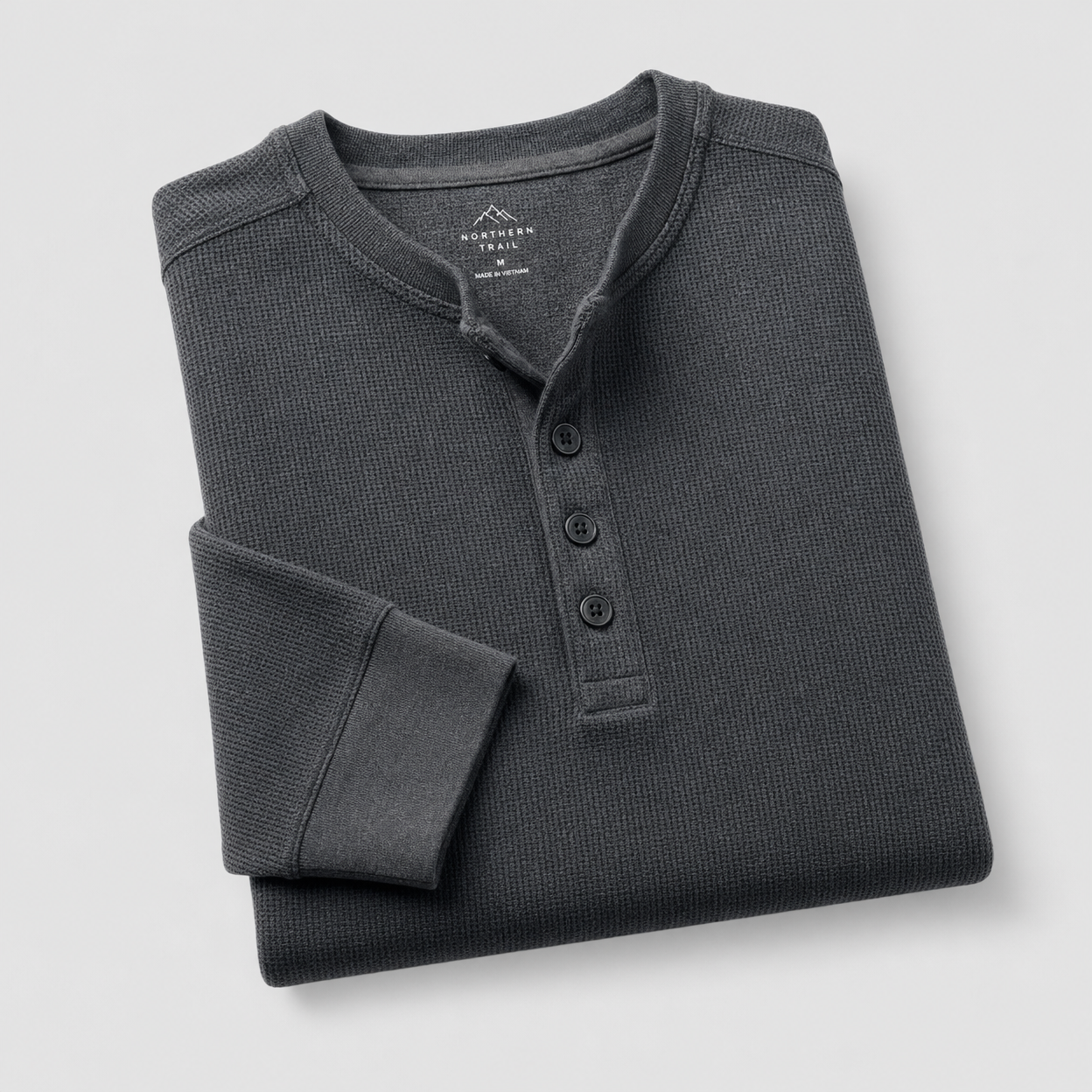 Thermal Henley Long Sleeve