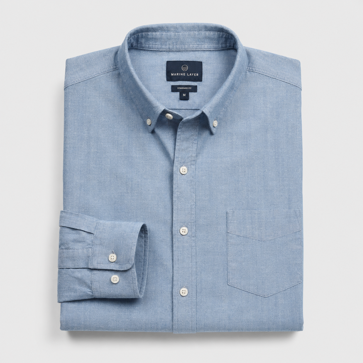 Chambray Button-Up